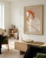 Shop Fish Eye Paradox Art Print, Canvas Print, digital printable download - available at 83oranges.com by artist Uma Gokhale India
