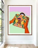 Shop A suitcase full of memories retro Art Print, Canvas Print - available at 83oranges.com by artist Uma Gokhale India Shop A suitcase full of memories retro Art Print, Canvas Print - available at 83oranges.com by artist Uma Gokhale India