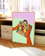 Shop A suitcase full of memories retro Art Print, Canvas Print - available at 83oranges.com by artist Uma Gokhale India Shop A suitcase full of memories retro Art Print, Canvas Print - available at 83oranges.com by artist Uma Gokhale India