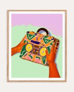 Shop A suitcase full of memories retro Art Print, Canvas Print - available at 83oranges.com by artist Uma Gokhale India Shop A suitcase full of memories retro Art Print, Canvas Print - available at 83oranges.com by artist Uma Gokhale India
