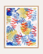 Shop Budding Romance botanical pink blue green marble luxe Art Print, Canvas Print - available at 83oranges.com by artist Uma Gokhale India Shop Budding Romance botanical pink blue green marble luxe Art Print, Canvas Print - available at 83oranges.com by artist Uma Gokhale India