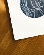 Shop Entity minimal Abstract black & white monochromatic Art Print, Canvas Print - available at 83oranges.com by artist Uma Gokhale India Shop Entity minimal Abstract black & white monochromatic Art Print, Canvas Print - available at 83oranges.com by artist Uma Gokhale India