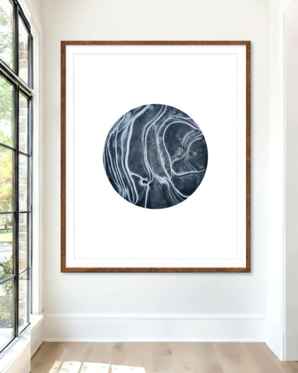 Shop Entity minimal Abstract black & white monochromatic Art Print, Canvas Print - available at 83oranges.com by artist Uma Gokhale India