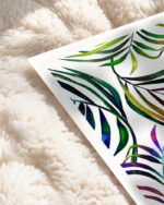 Shop Palm Dance Tropical jungle botanical Art Print, Canvas Print - available at 83oranges.com by artist Uma Gokhale India Shop Palm Dance Tropical jungle botanical Art Print, Canvas Print - available at 83oranges.com by artist Uma Gokhale India