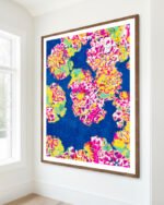 Shop The soul becomes dyed with the color of its thoughts floral Art Print, Canvas Print - available at 83oranges.com by artist Uma Gokhale India