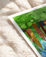 Shop Toucans jungle forest wildlife botanical nature Art Print, Canvas Print - available at 83oranges.com by artist Uma Gokhale India Shop Toucans jungle forest wildlife botanical nature Art Print, Canvas Print - available at 83oranges.com by artist Uma Gokhale India