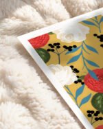 Shop floral obsession vintage botanical garden Art Print, Canvas Print - available at 83oranges.com by artist Uma Gokhale India Shop floral obsession vintage botanical garden Art Print, Canvas Print - available at 83oranges.com by artist Uma Gokhale India