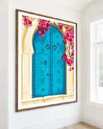 Shop Palace door royal luxury architecture Art Print, Canvas Print - available at 83oranges.com by artist Uma Gokhale India