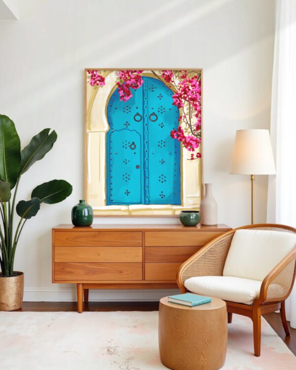 Shop Palace door royal luxury architecture Art Print, Canvas Print - available at 83oranges.com by artist Uma Gokhale India