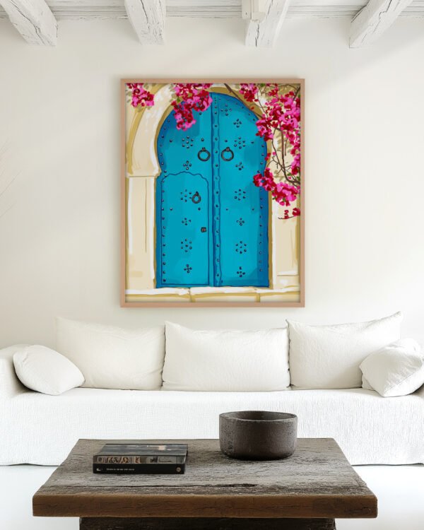 Shop Palace door royal luxury architecture Art Print, Canvas Print - available at 83oranges.com by artist Uma Gokhale India