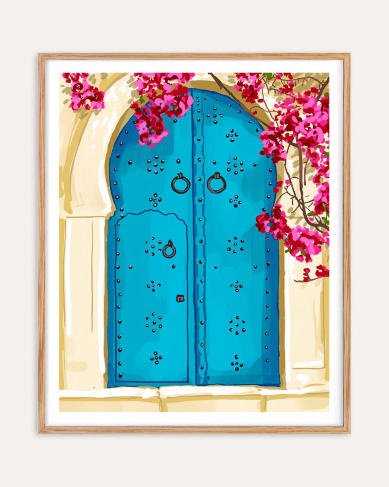 Shop Palace door royal luxury architecture Art Print, Canvas Print - available at 83oranges.com by artist Uma Gokhale India