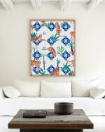 Shop Tigers in Morocco Art Print, Canvas Print - available at 83oranges.com by artist Uma Gokhale India