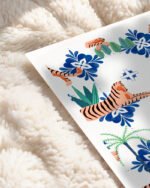 Shop Tigers in Morocco Art Print, Canvas Print - available at 83oranges.com by artist Uma Gokhale India