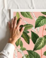 Shop How Lovely Is the Silence of Growing Things floral garden Art Print, Canvas Print - available at 83oranges.com by artist Uma Gokhale India Shop How Lovely Is the Silence of Growing Things floral garden Art Print, Canvas Print - available at 83oranges.com by artist Uma Gokhale India