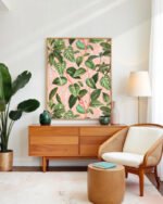 Shop How Lovely Is the Silence of Growing Things floral garden Art Print, Canvas Print - available at 83oranges.com by artist Uma Gokhale India Shop How Lovely Is the Silence of Growing Things floral garden Art Print, Canvas Print - available at 83oranges.com by artist Uma Gokhale India