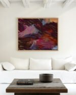 Shop Coffee Date Scandinavian warm browns abstract brushstrokes vivid Art Print, Canvas Print - available at 83oranges.com by artist Uma Gokhale India Shop Coffee Date Scandinavian warm browns abstract brushstrokes vivid Art Print, Canvas Print - available at 83oranges.com by artist Uma Gokhale India