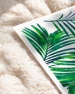 Shop Palm Paradise Tropical Jungle Botanical Art Print, Canvas Print - available at 83oranges.com by artist Uma Gokhale India