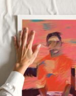 Shop Companion abstract friendship painterly Art Print, Canvas Print - available at 83oranges.com by artist Uma Gokhale India Shop Companion abstract friendship painterly Art Print, Canvas Print - available at 83oranges.com by artist Uma Gokhale India