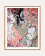 Shop Resonance of the Earth: The Silent Frequency abstract sounds vibration marble conceptual Art Print, Canvas Print - available at 83oranges.com by artist Uma Gokhale India for contemporary interiors