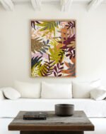 Abstract painterly botanical autumn nature fine art print titled “Earthy Forest ||” by Uma Gokhale for contemporary interiors Abstract painterly botanical autumn nature fine art print titled “Earthy Forest ||” by Uma Gokhale for contemporary interiors