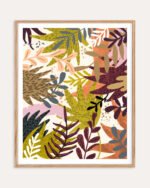 Abstract painterly botanical autumn nature fine art print titled “Earthy Forest ||” by Uma Gokhale for contemporary interiors Abstract painterly botanical autumn nature fine art print titled “Earthy Forest ||” by Uma Gokhale for contemporary interiors