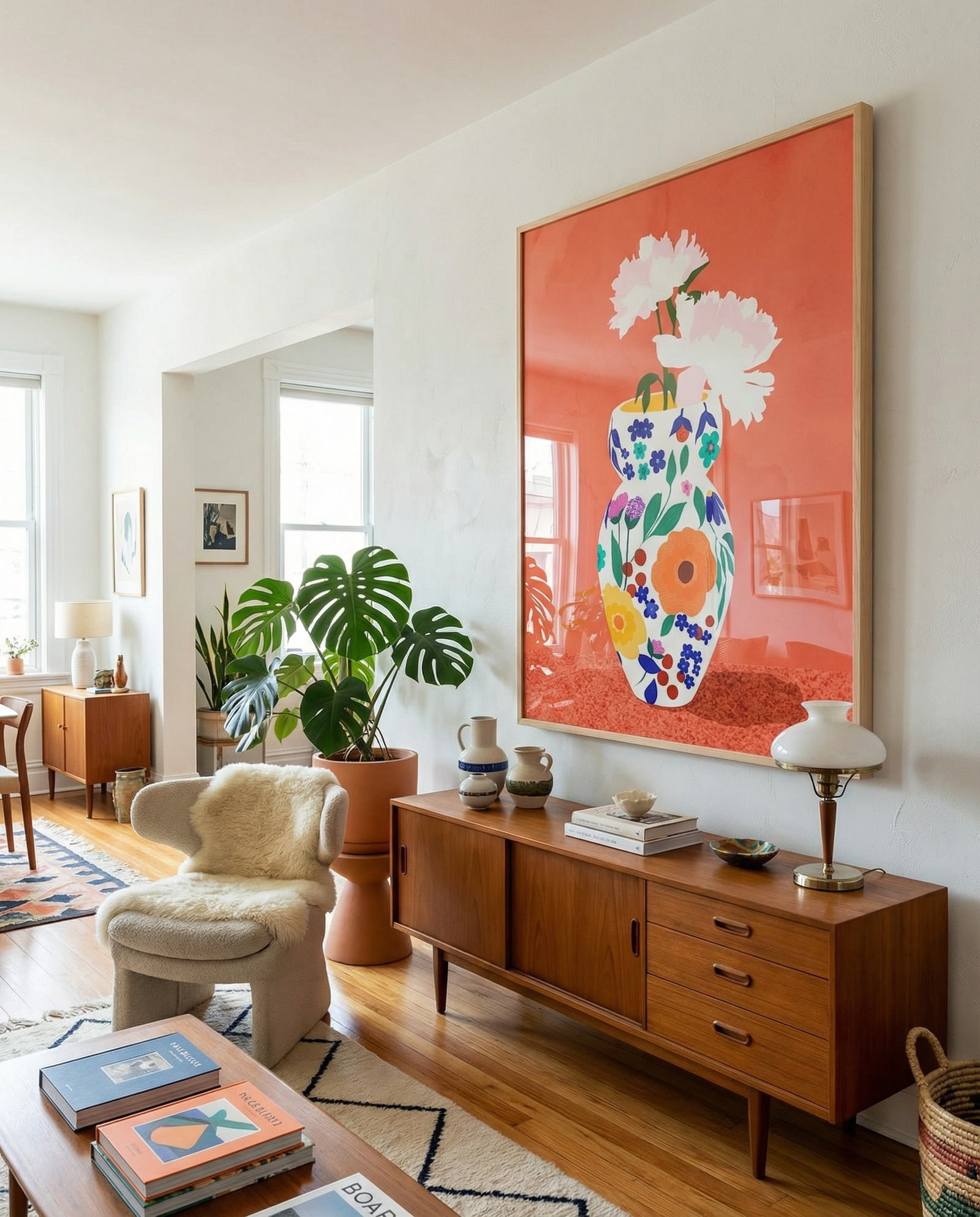 Shop Floral watercolor painting flowers nature botanical Art Print, Canvas Print, digital commercial license, instant download printable - exclusively certified at 83oranges.com by artist Uma Gokhale India [review]