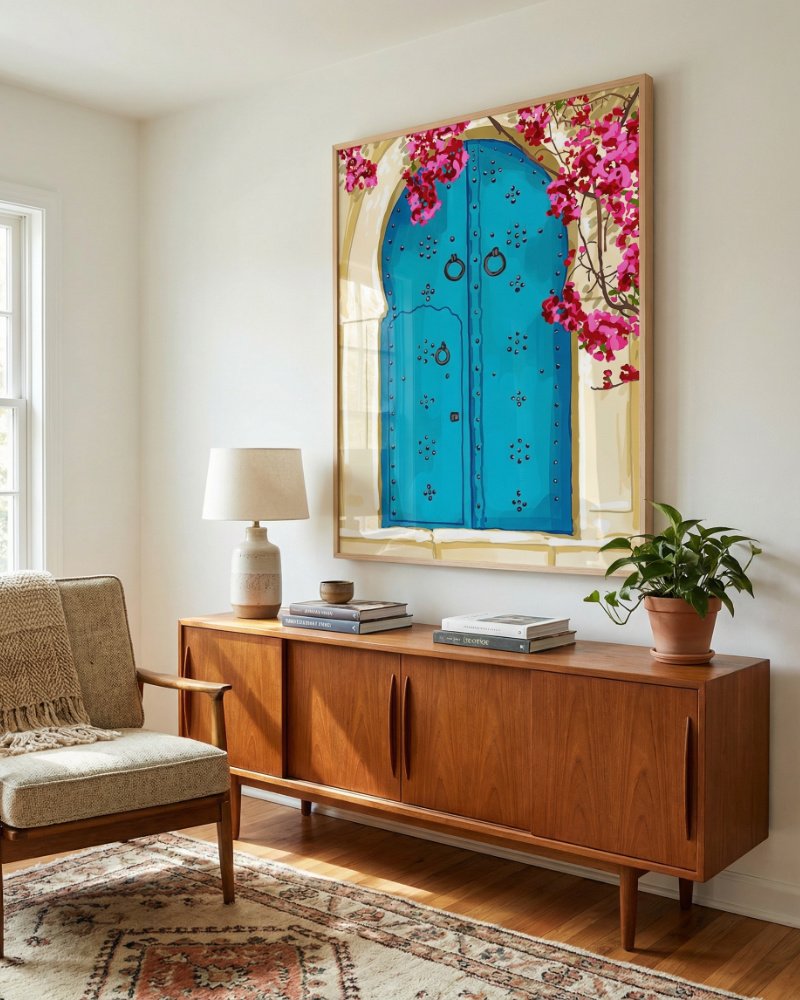 Shop Palace door royal luxury architecture Art Print, Canvas Print - available at 83oranges.com by artist Uma Gokhale India