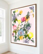 Abstract nature botanical painterly fine art print titled “The world I return to” by Uma Gokhale for contemporary interiors Abstract nature botanical painterly fine art print titled “The world I return to” by Uma Gokhale for contemporary interiors