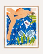 Conceptual painterly fine art print titled “Joker - The Hand You Are Dealt Is Determinism, The Way You Play It Is Free Will” by Uma Gokhale for contemporary interiors Conceptual painterly fine art print titled “Joker - The Hand You Are Dealt Is Determinism, The Way You Play It Is Free Will” by Uma Gokhale for contemporary interiors